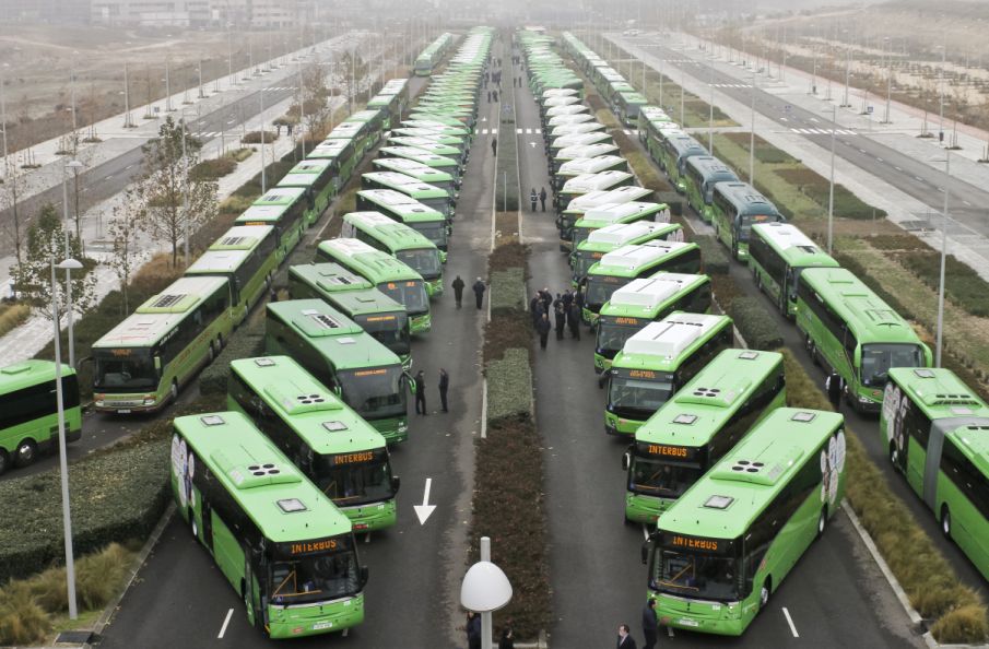 ITS Autobuses Interurbanos Comunidad Madrid